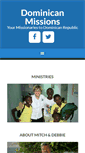 Mobile Screenshot of dominicanmissions.org